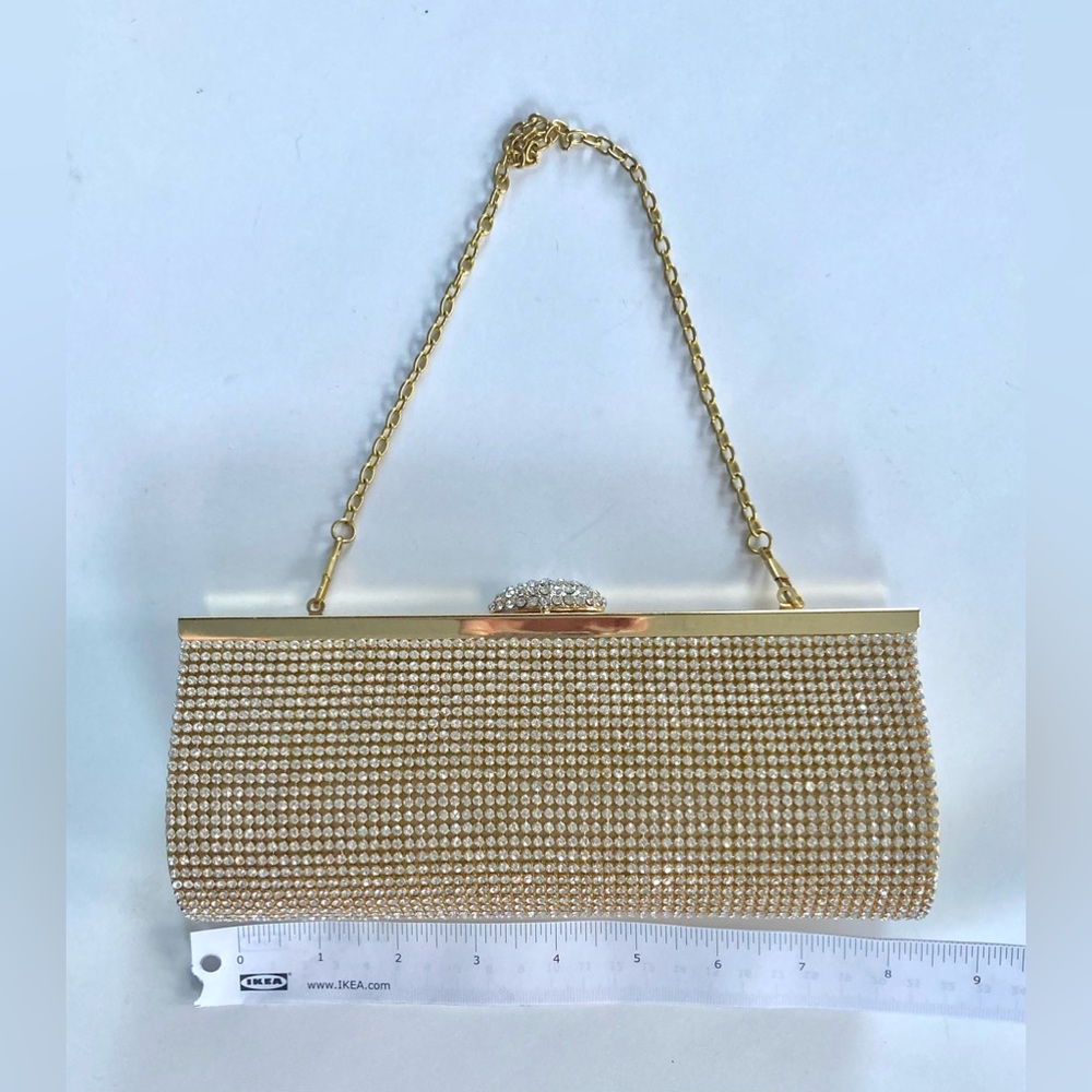 Evening Rhinestone Clutch - Picture 1 of 8